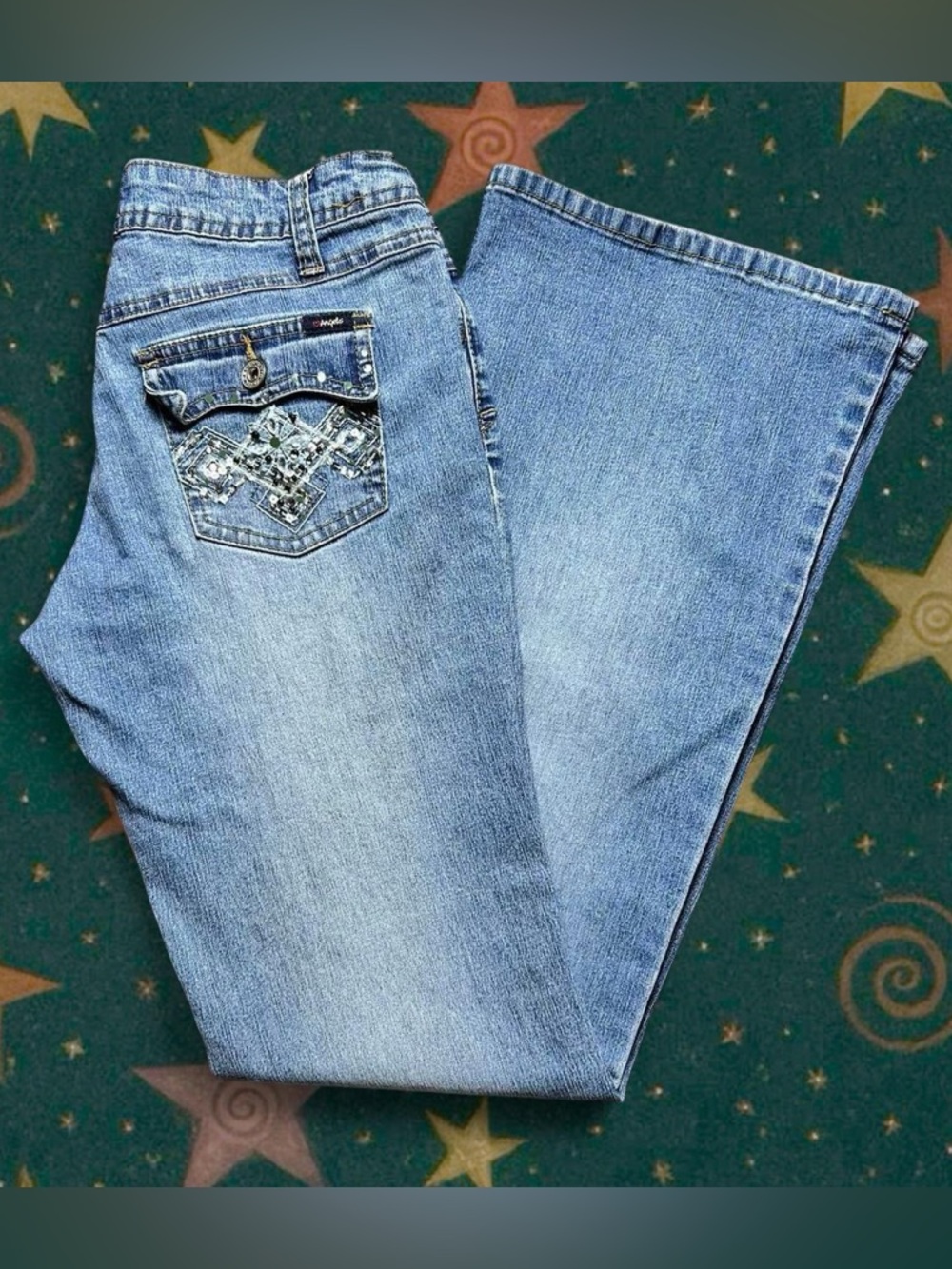 Vintage Y2K Angels Bootcut Jeans